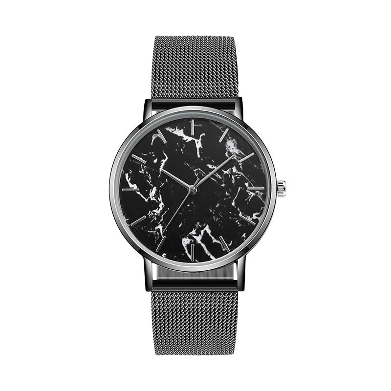 Fashion Marble Female Wrist Watch Luxury  Quartz
