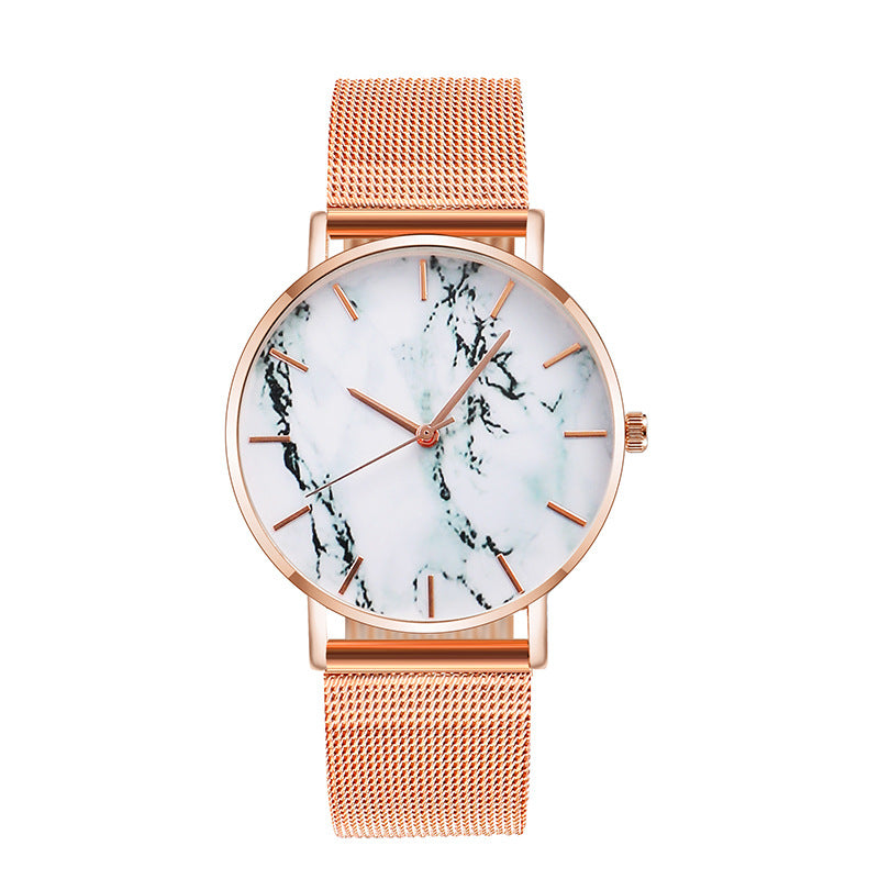 Fashion Marble Female Wrist Watch Luxury  Quartz
